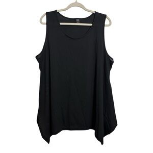 Emery Rose Black Women's Tank Top 3xl